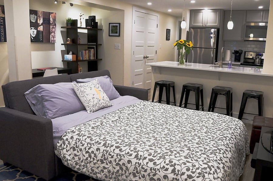 Sleeper sofa for guests