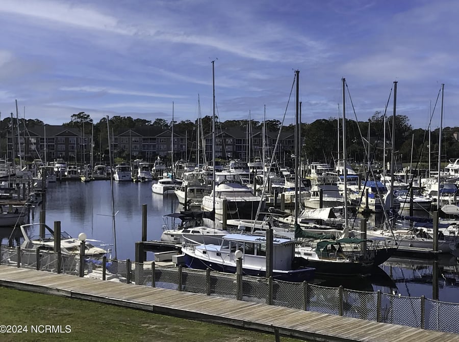 Little River waterfront harbor.