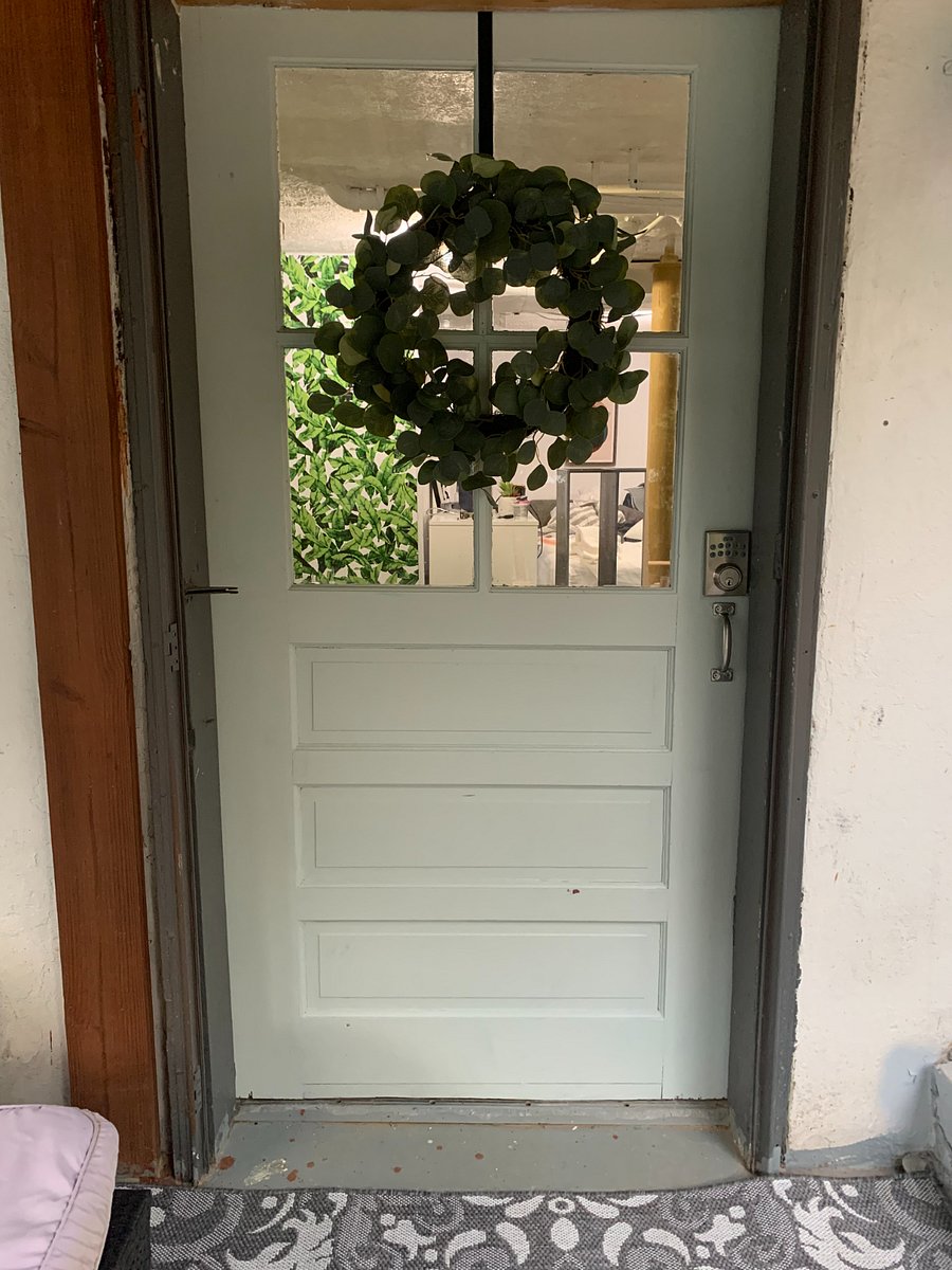 Front door to flat.