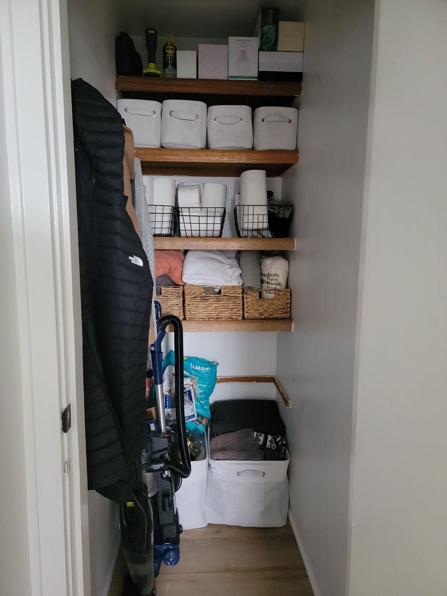 Hall closet