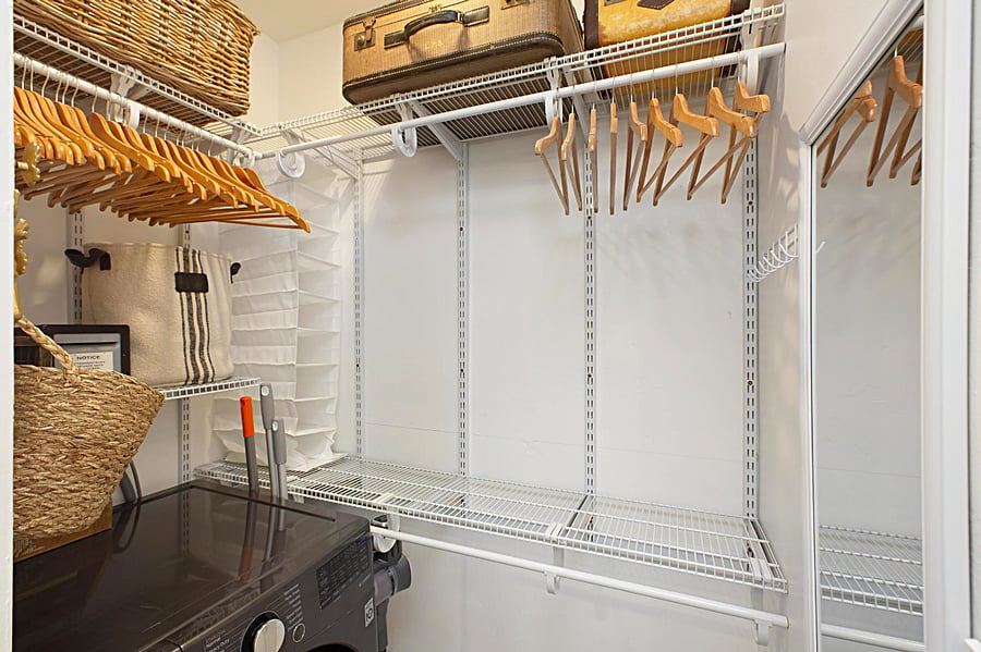 On-suite washer and dryer all in one.