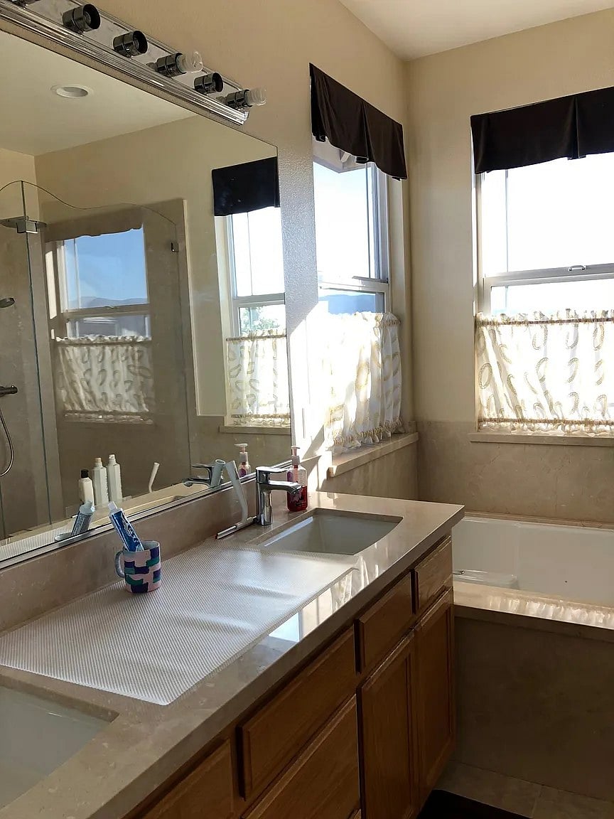 Master bathroom