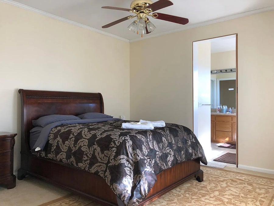 Master bed
