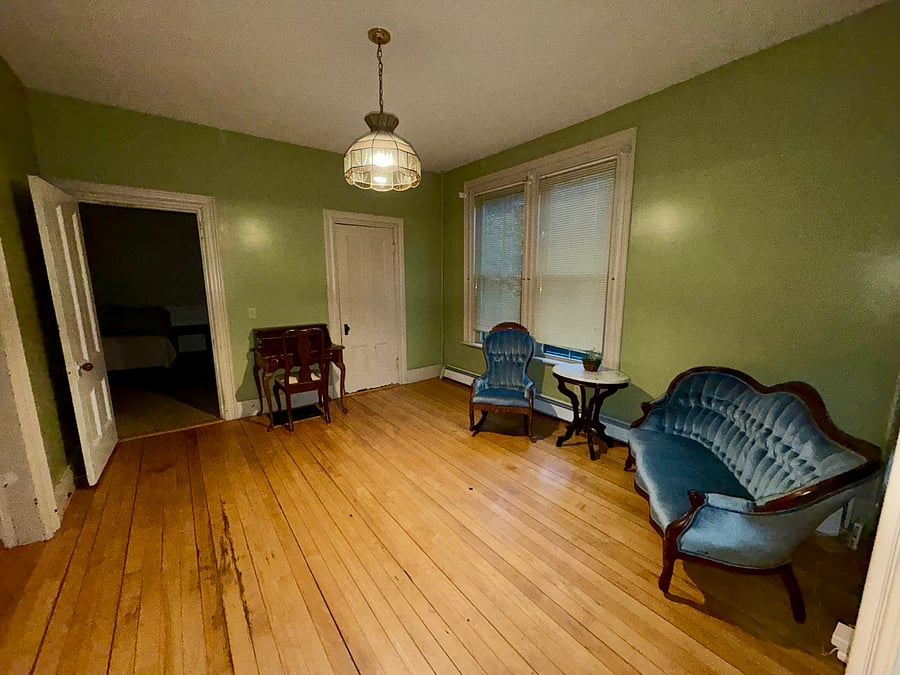 Front parlor where you enter the apartment