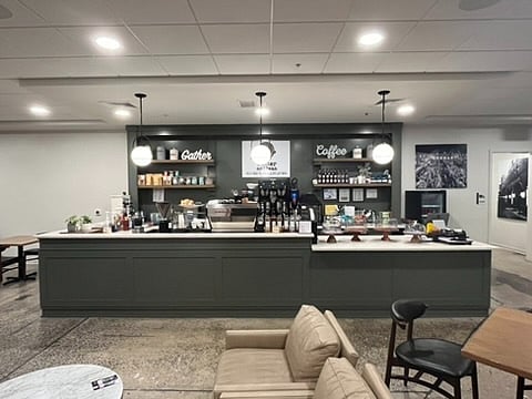 Butter & Bean Coffee Shop in Southern Market.