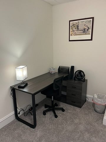 Large L-Shaped Work Desk