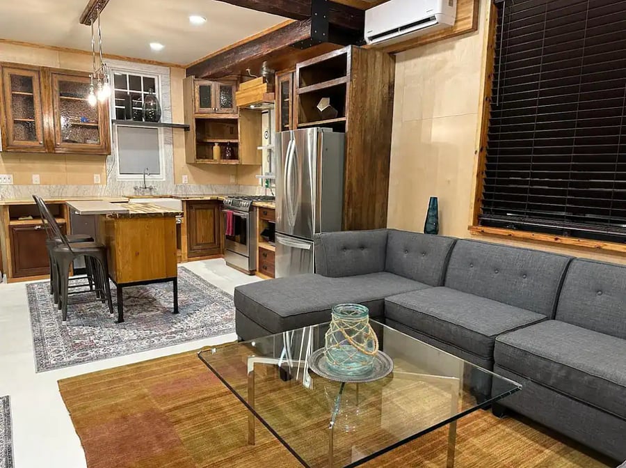 Living Room & Kitchen
