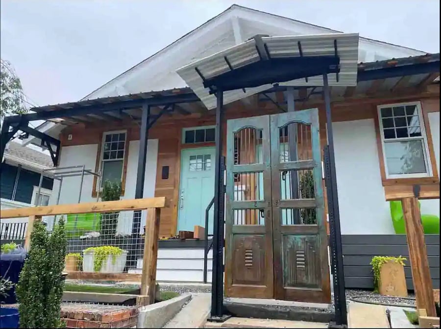 Front Entrance of Unit A