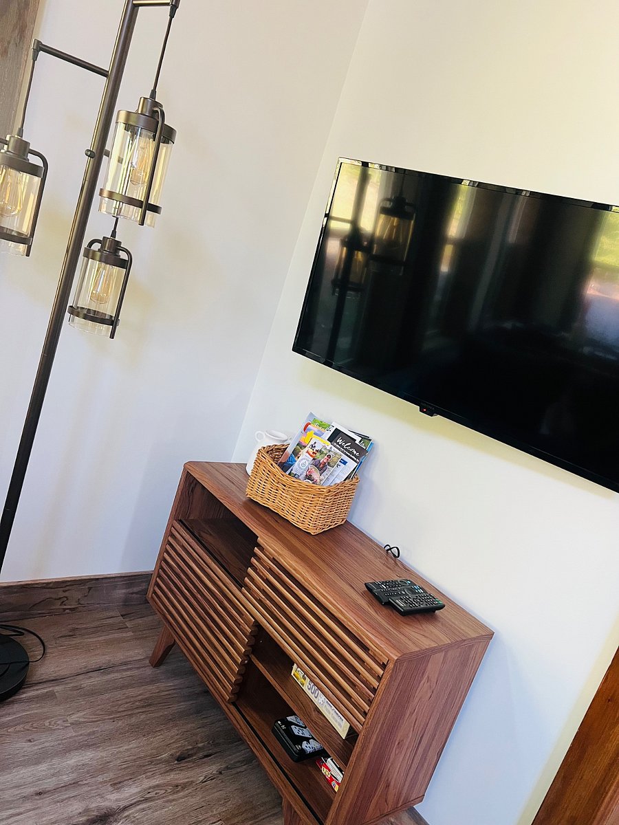 Roku TV with guest login where you can add and stream any of your favorite apps/shows!
