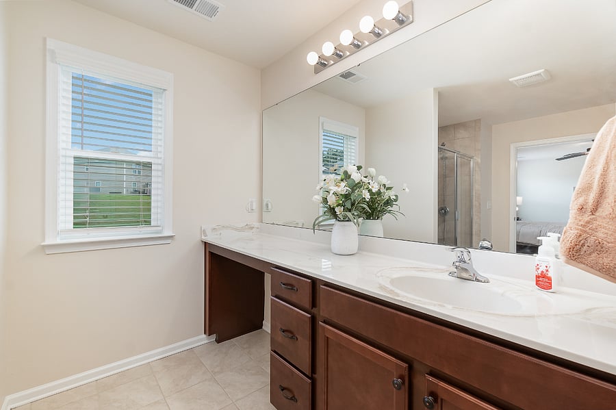 first bedroom bathroom