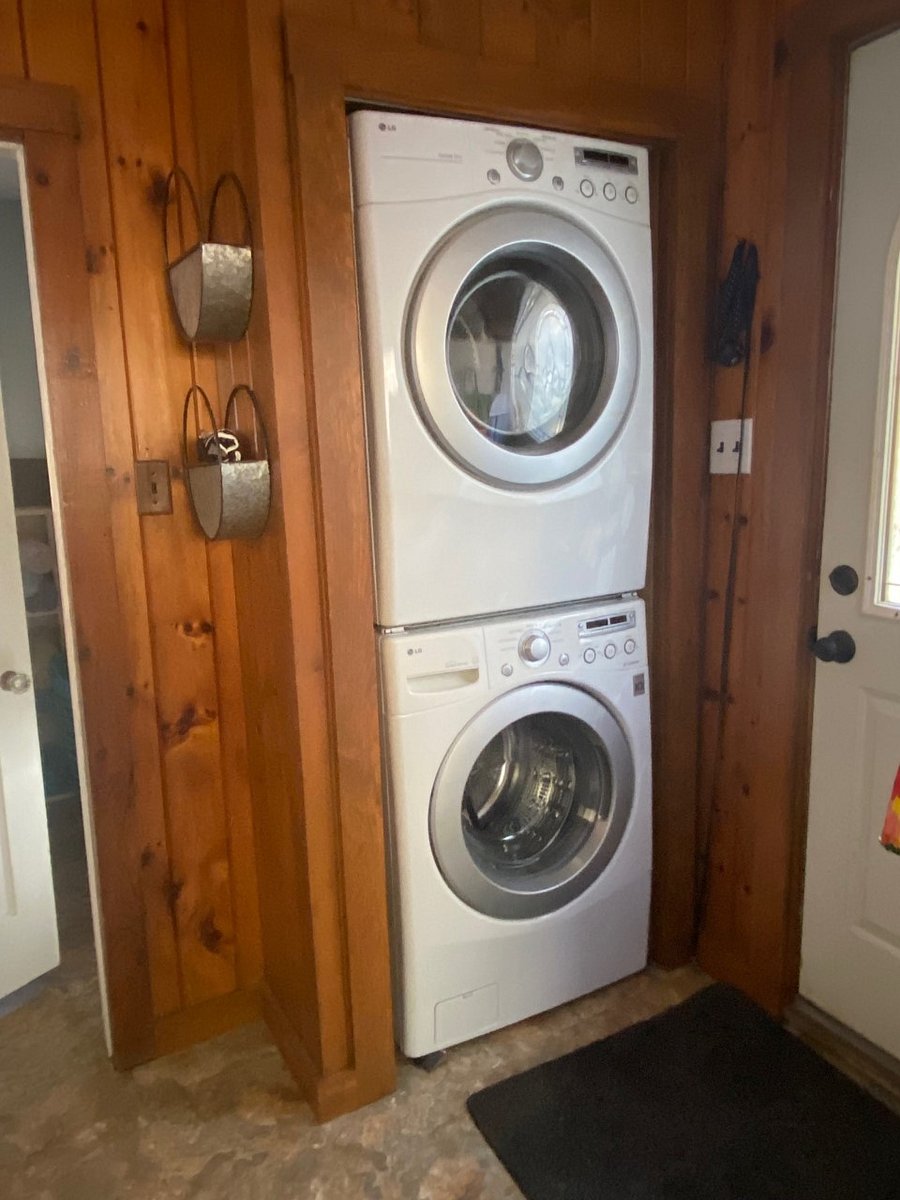 Full size washer and dryer