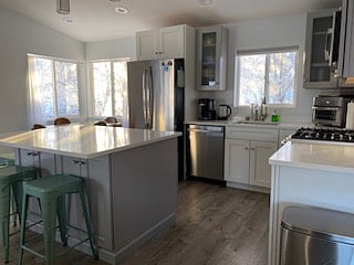 Upper level full kitchen