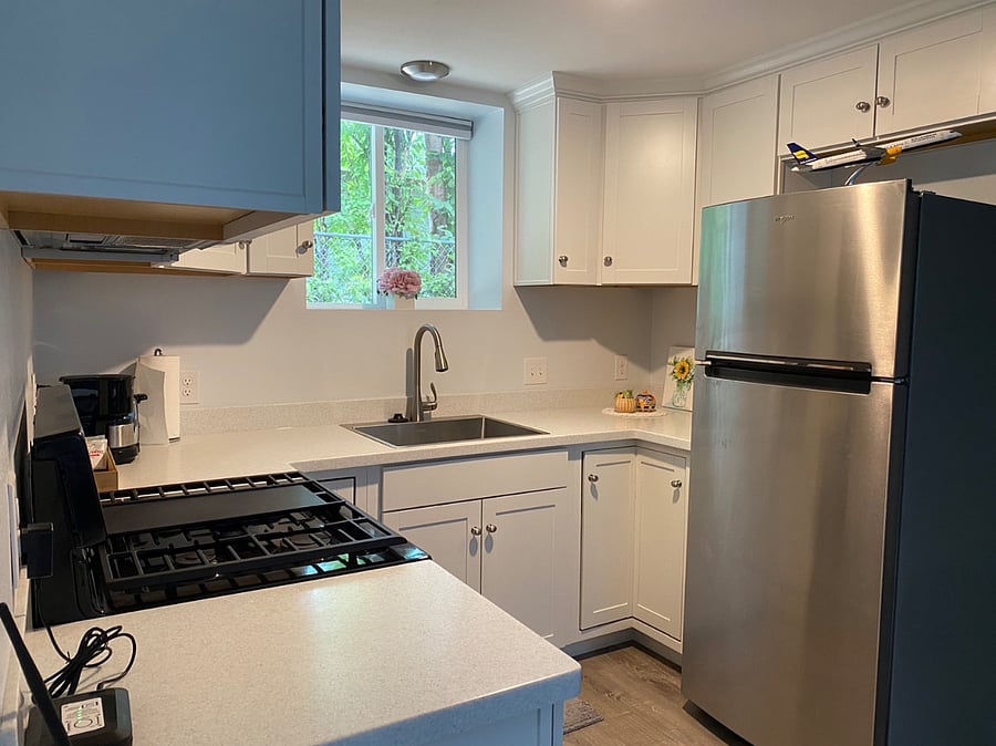 Lower level kitchen