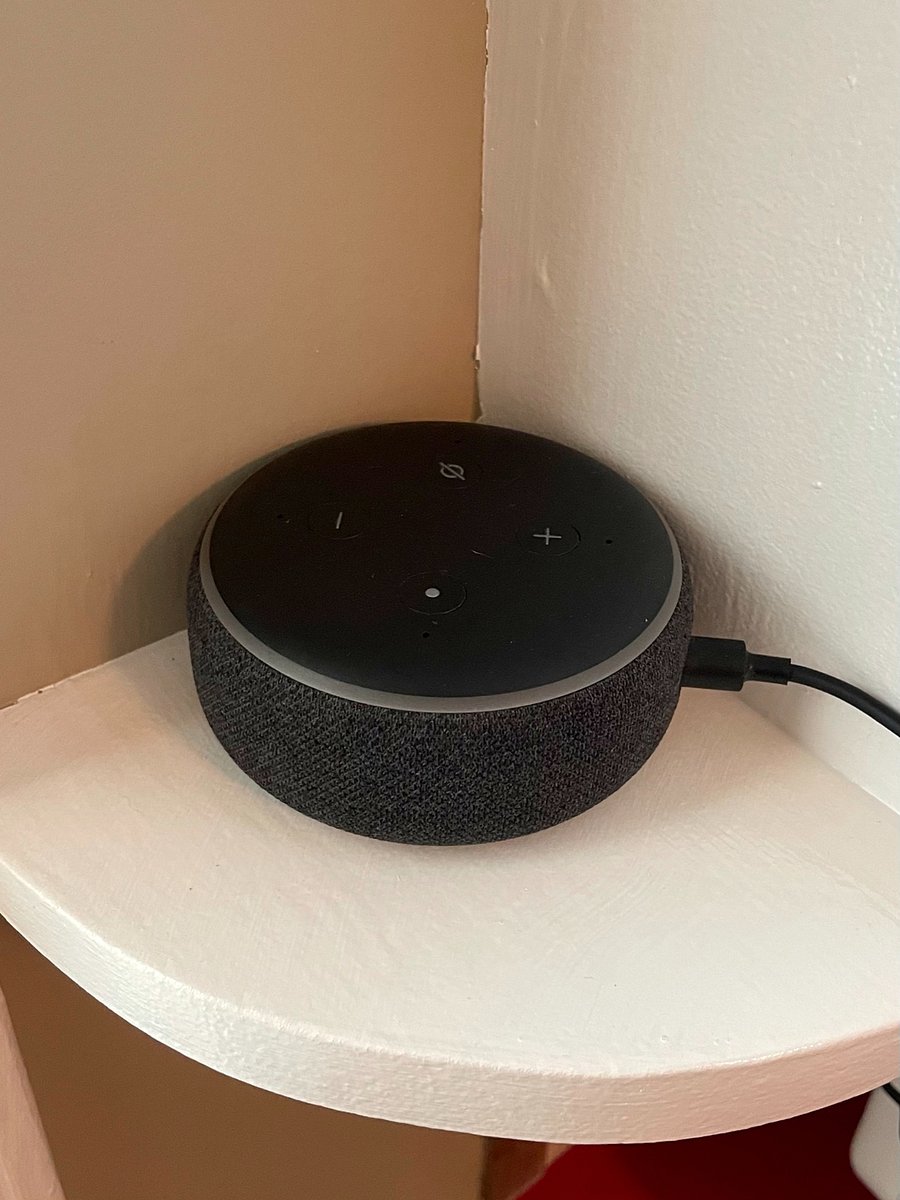 Alexa to control dining room light and to use for entertainment such as music or podcasts