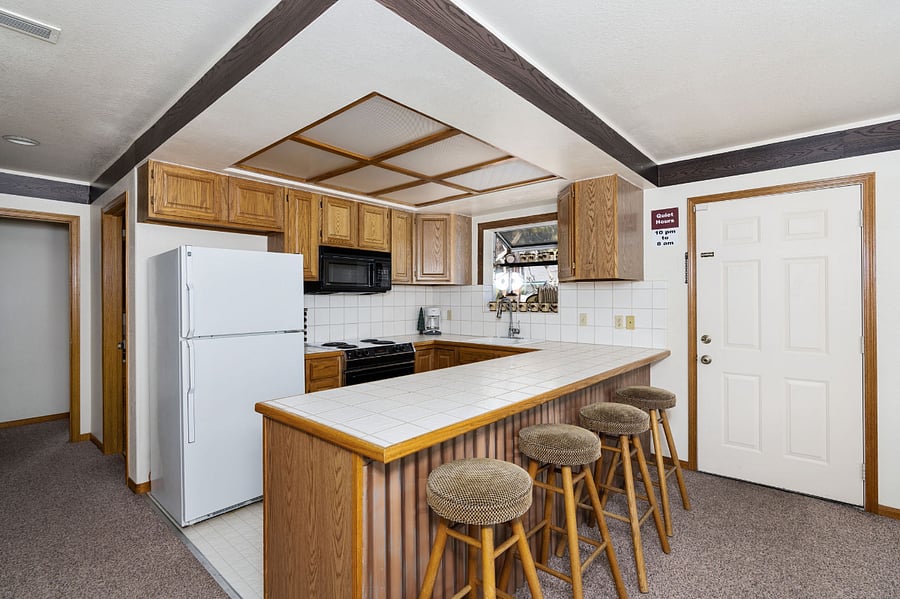 Kitchen/game area.