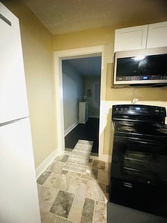 Doorway from kitchen to living room.
