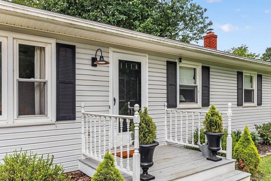 Welcome home! Private entrance, driveway parking and an entire furnished home to yourself during your stay. Smart lock keypad makes for easy entry. 