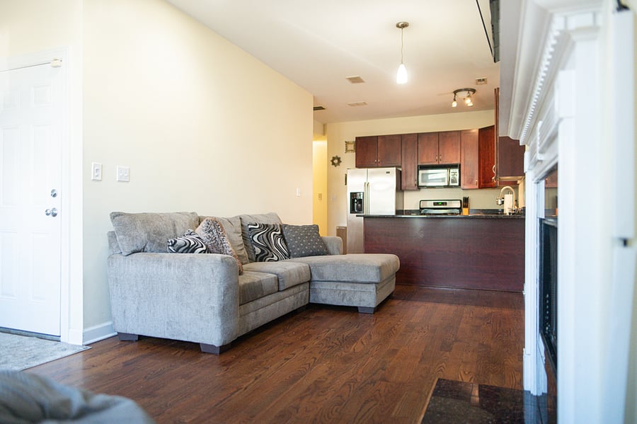 Living room area
