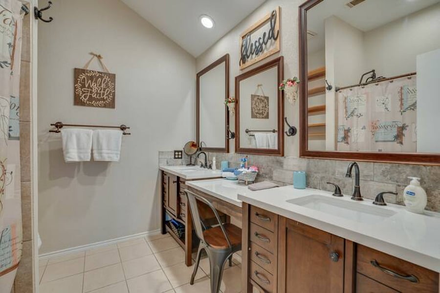 Master bathroom