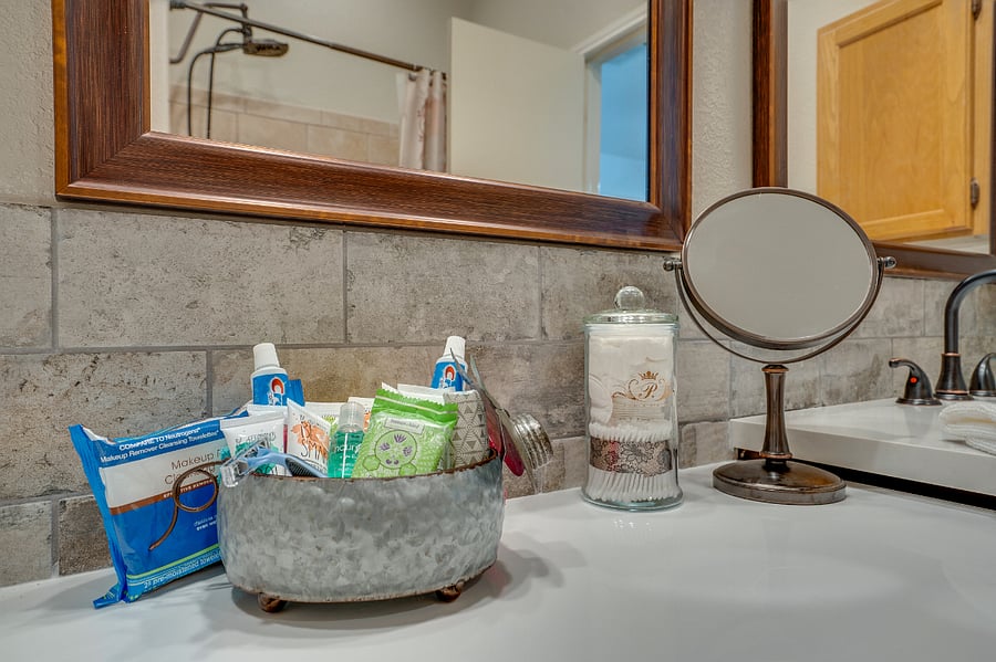Welcome private label amenities are provided in our welcome gifts for each bathrooms.