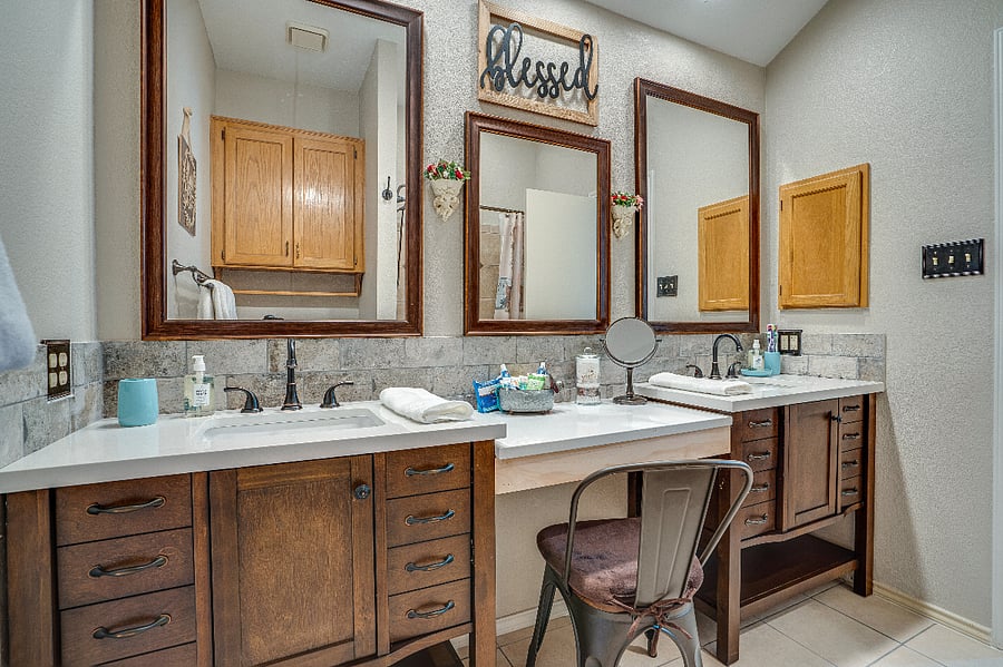 Master bathroom