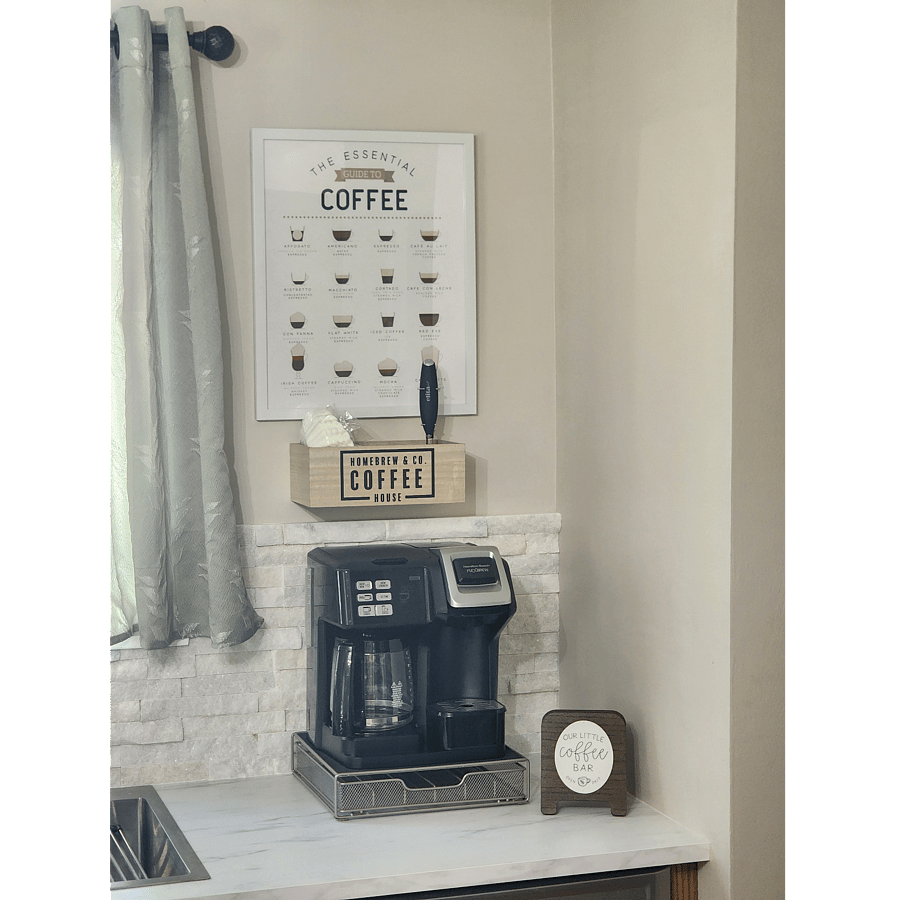 Coffee bar!