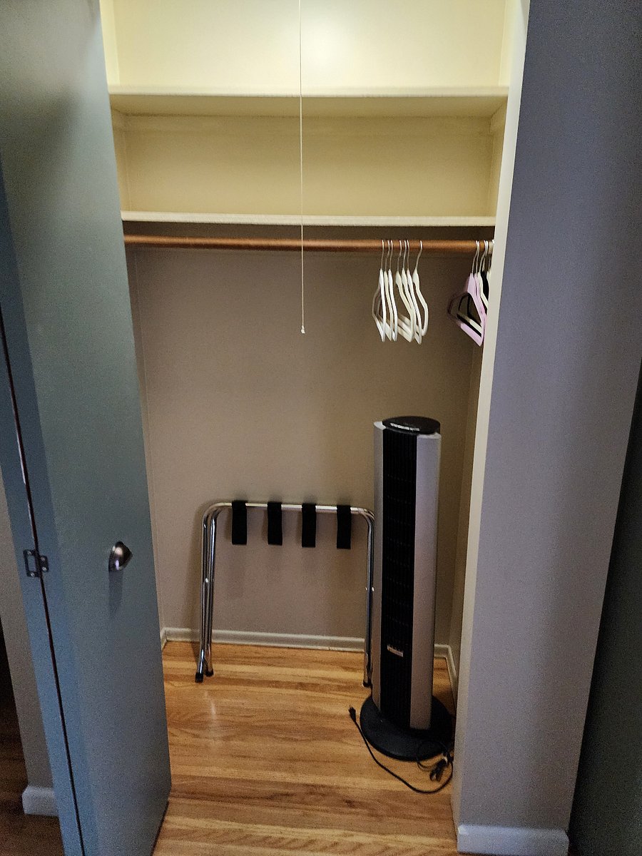 Master closet - His
