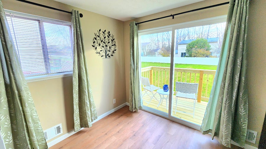 Back deck access