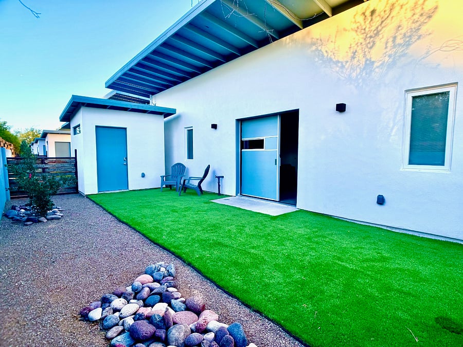 Back yard