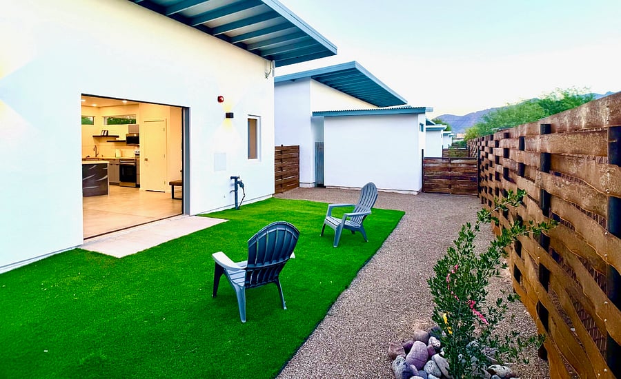 Back yard