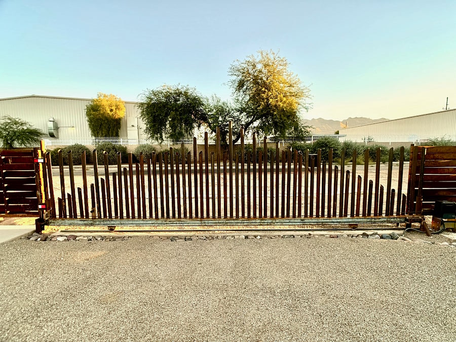 Parking lot gate