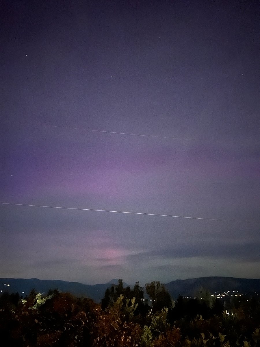 Aurora as seen from the deck! October 2024