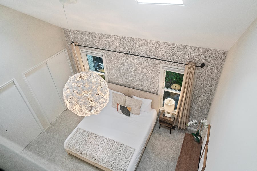 Large and beautifully decorated Primary Bedroom