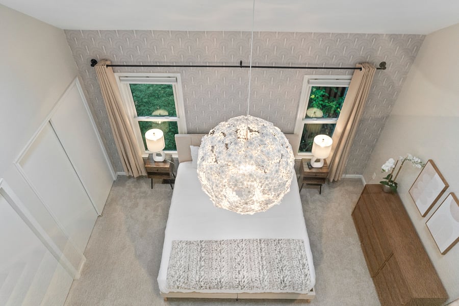 Large and beautifully decorated Primary Bedroom