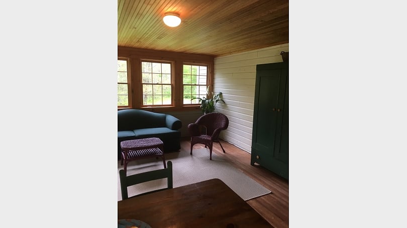 winter porch