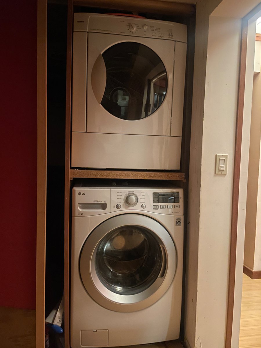 New washer/dryer
