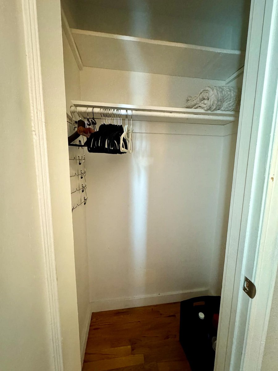 Master bedroom closet