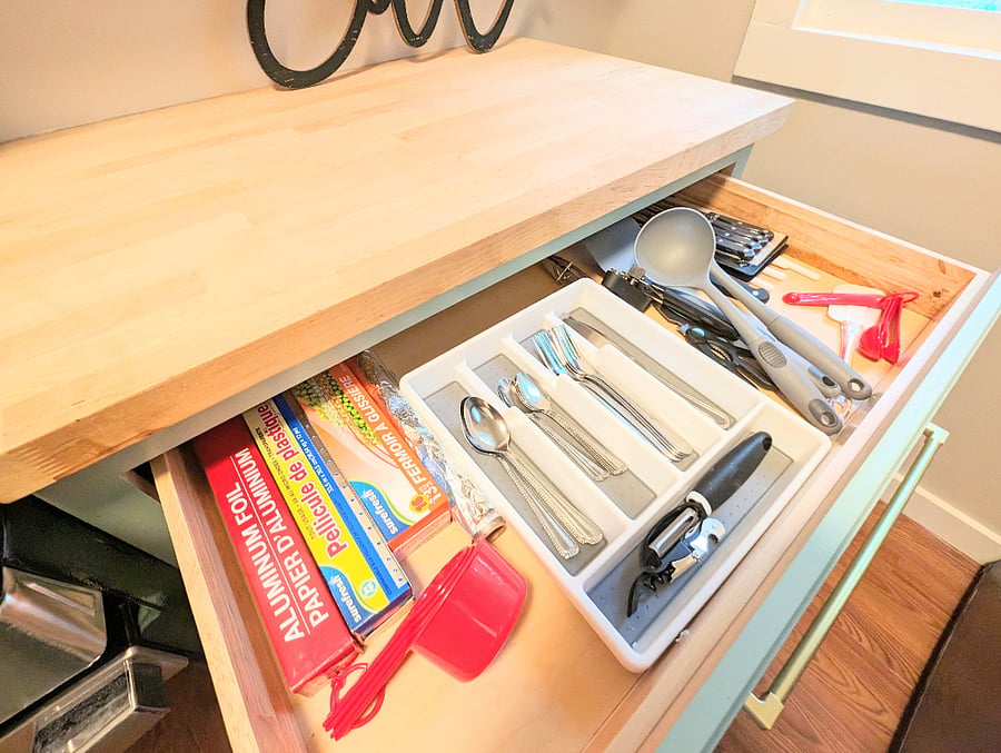 Fully Stocked with Utensils