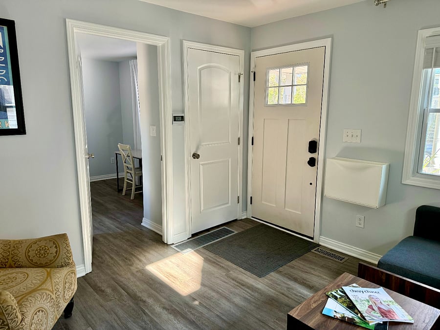 Front entrance/living room