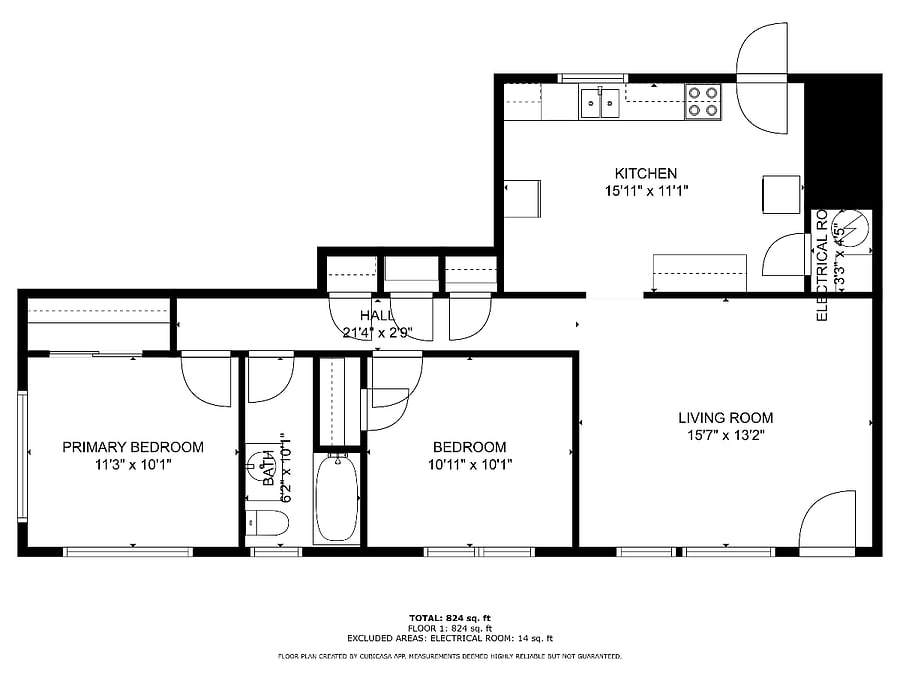 Apartment floor plan