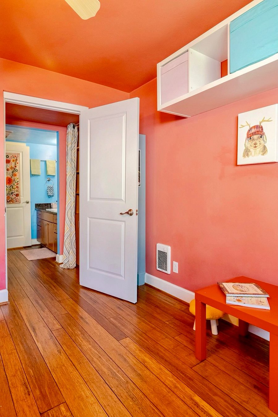 Bedroom - door.