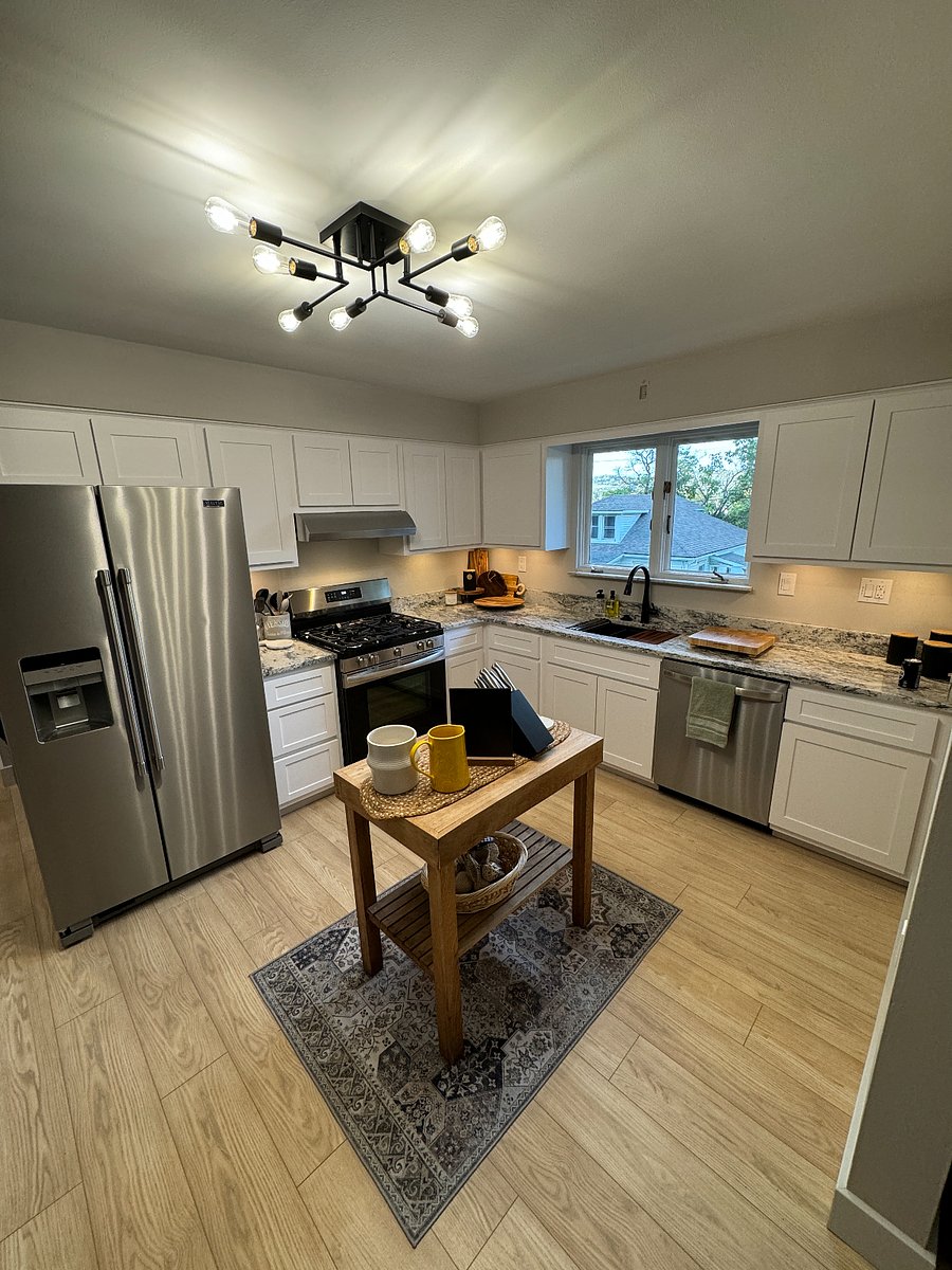 View of the kitchen