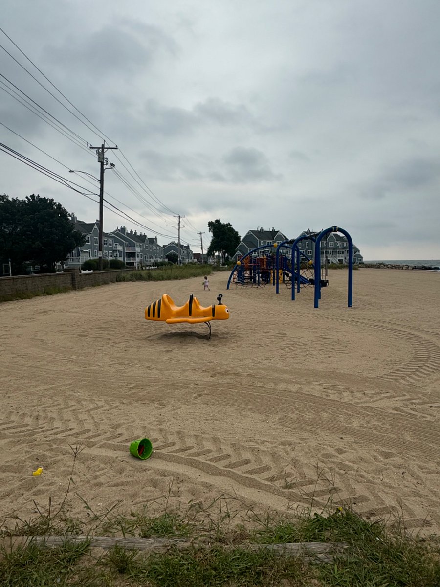 Playground on the beach