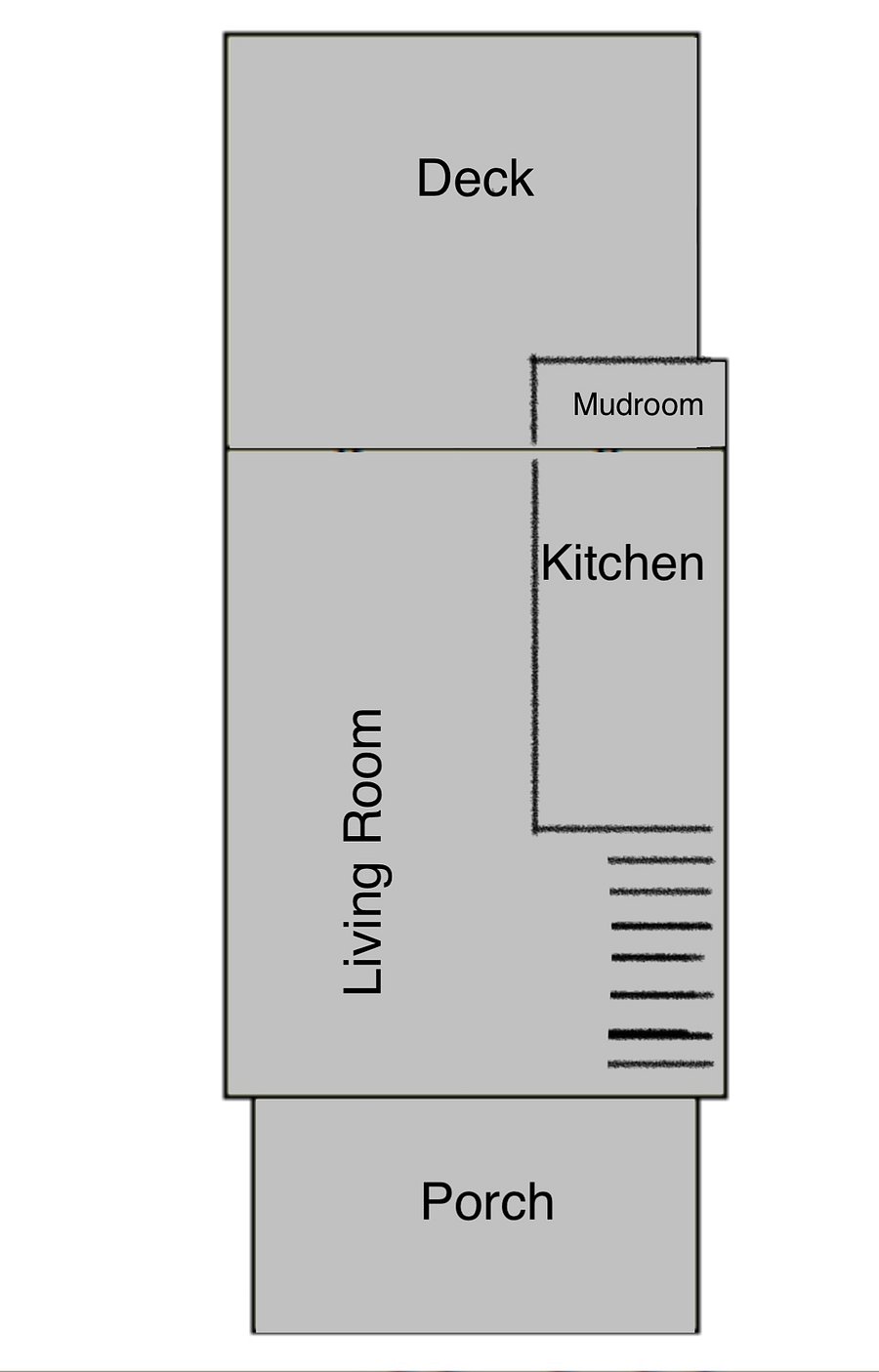 First floor layout