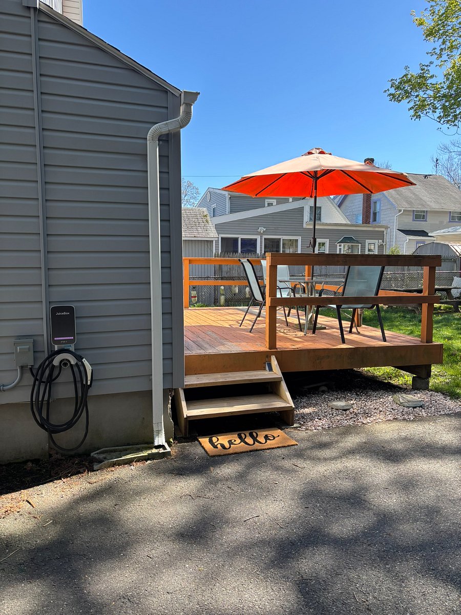 Back Deck and EV charger 