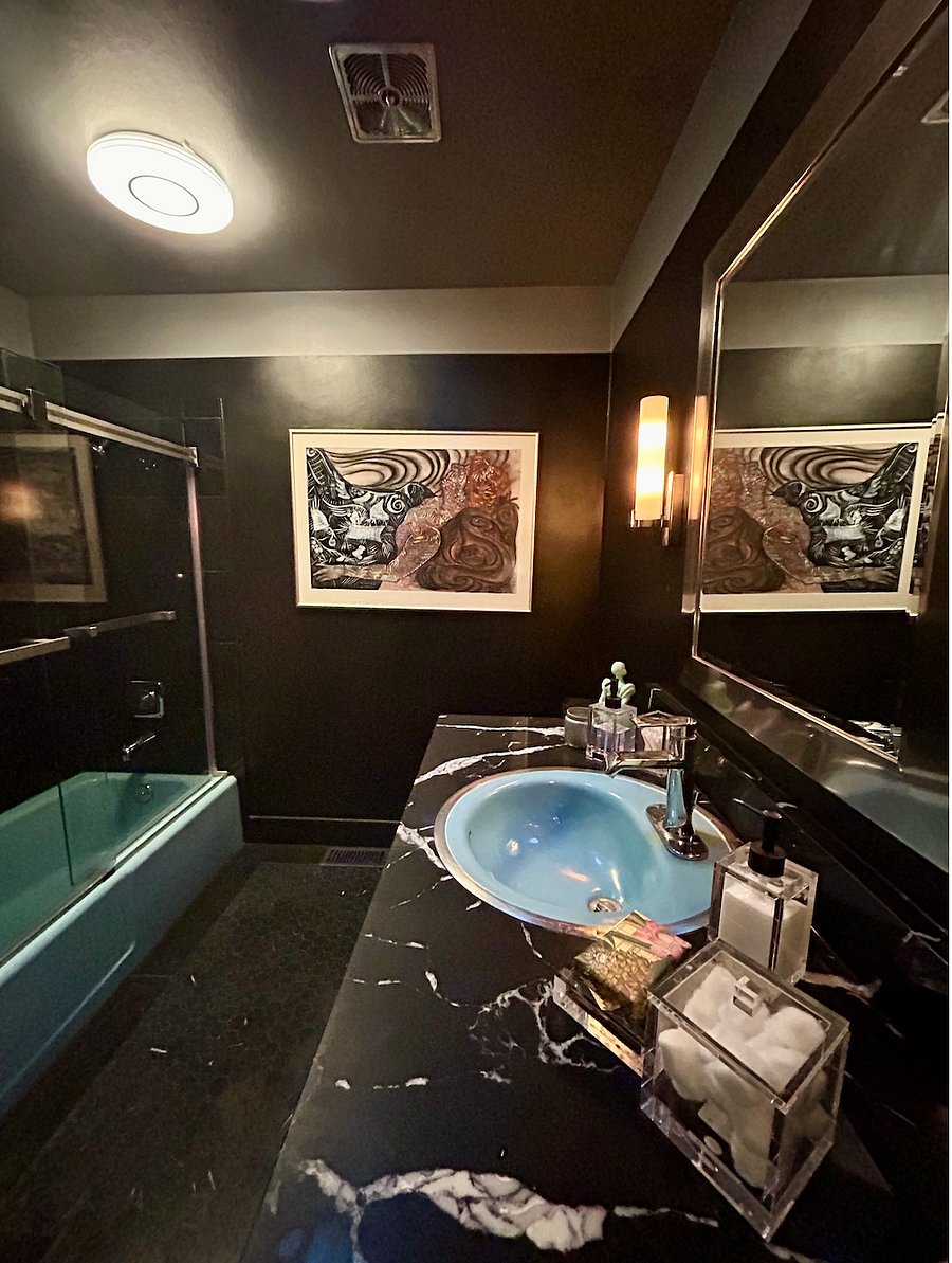 Hall bath