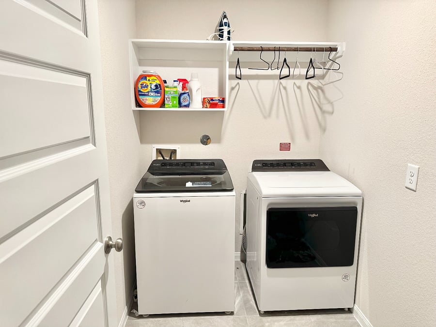 Washer and dryer