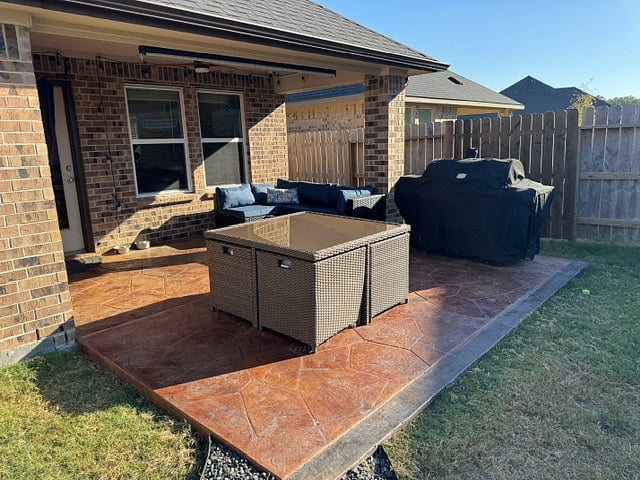 backyard patio