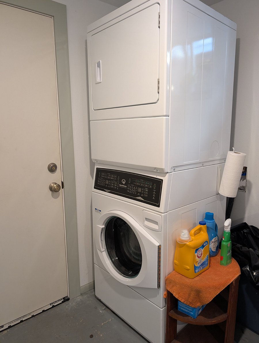Shared laundry right outside your door!