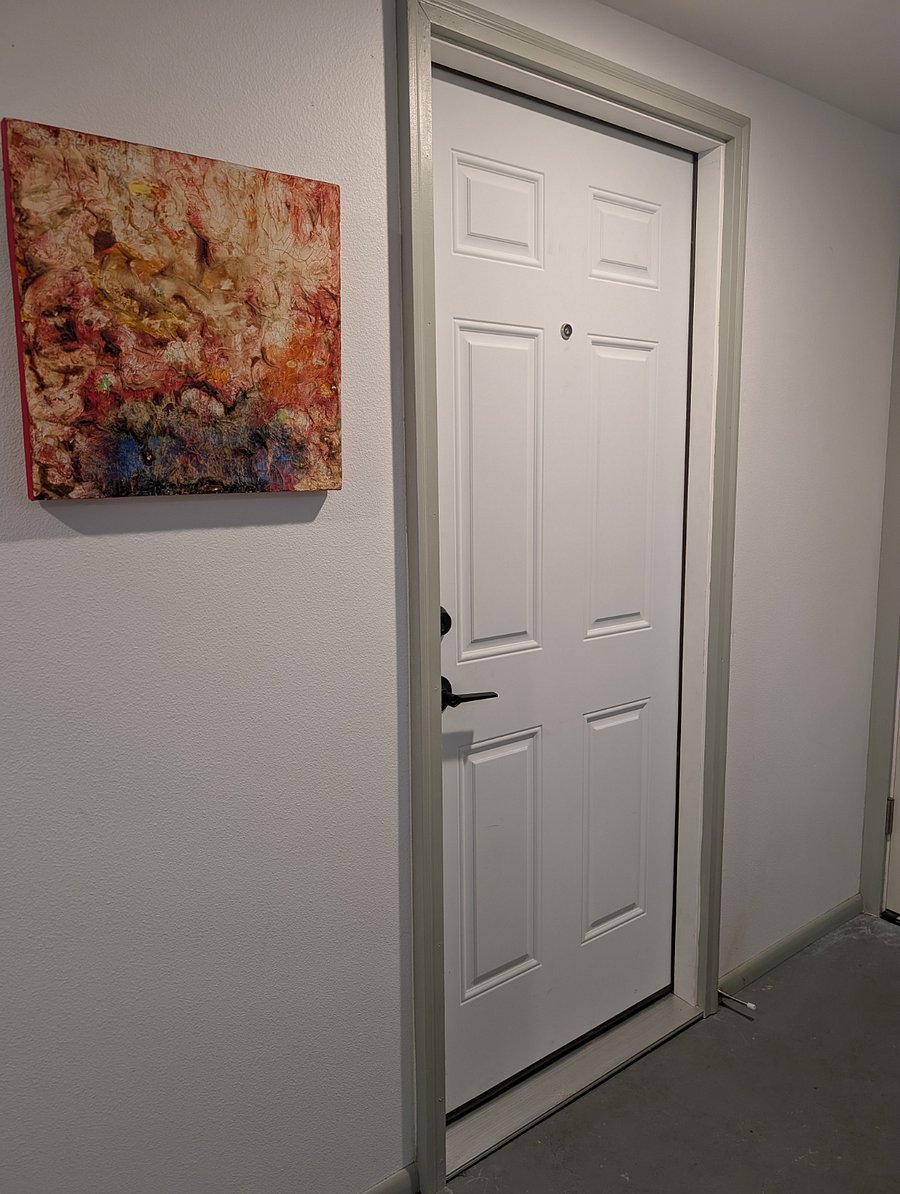 Interior entrance to unit.